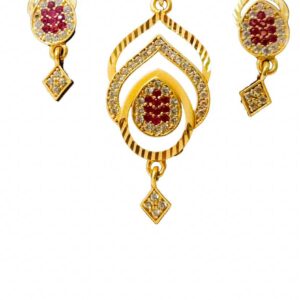 Ruby Harmony Drop pendal Set