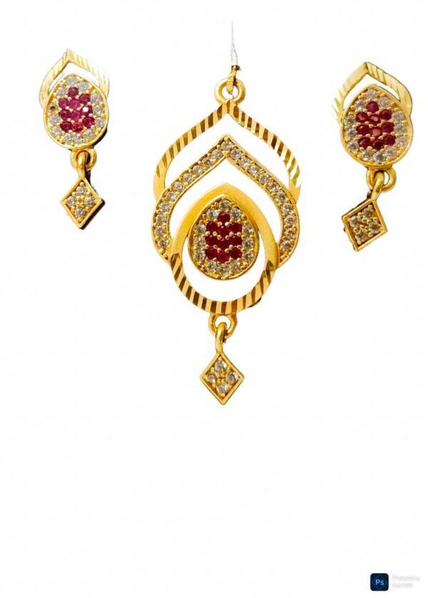 Ruby Harmony Drop pendal Set